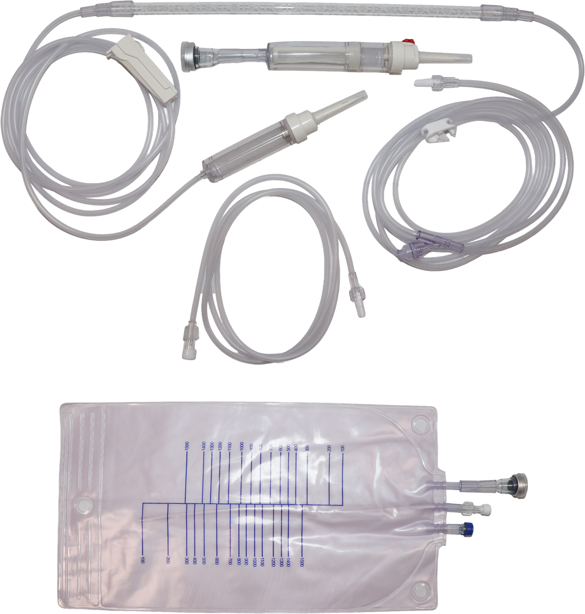 Hi-Dose Series - Quartz Cuvette Tubing Sets with Bags (Pack of 20)